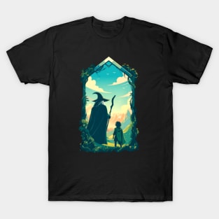 An Epic Tale Begins - Fantasy T-Shirt